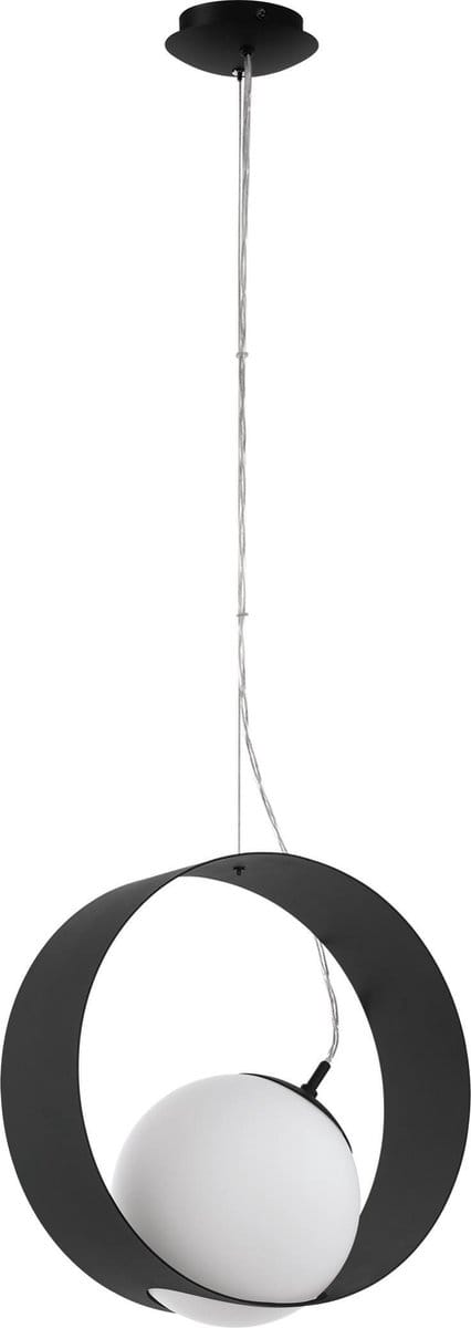 EGLO Camargo Hanglamp - 1 lichts - E27 - Zwart