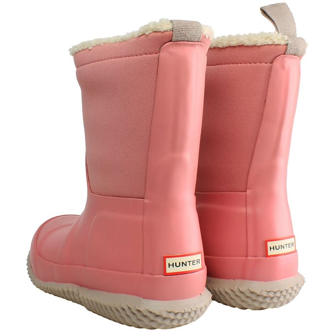 Hunter In/Out Geïsoleerde Kids Roze Regenlaarzen
