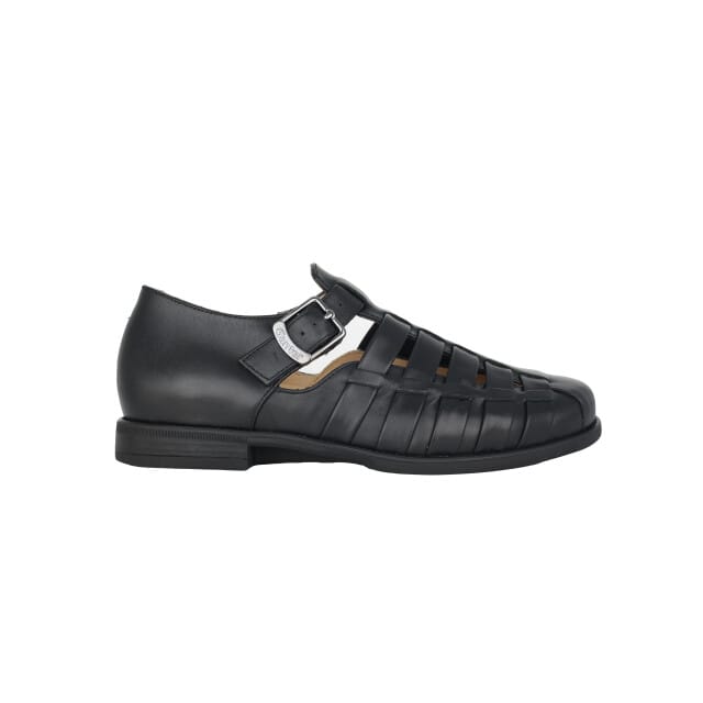 Ganter Greg - heren sandaal - Zwart - maat 42 (EU) 8 (UK)