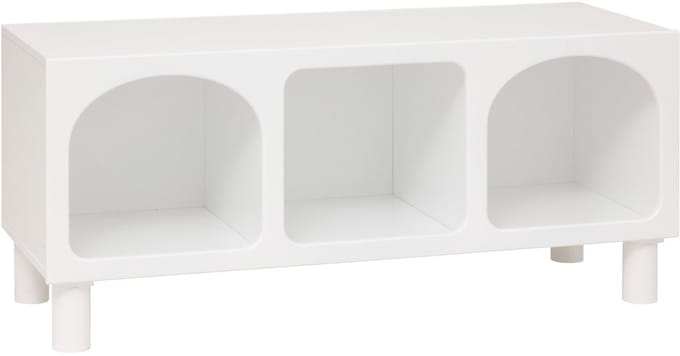 Atmosphera Kids Tara Opbergmeubel - 90x32x40cm - Kinderkamer - Wit