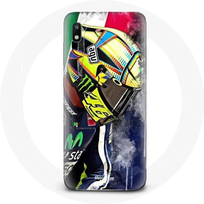 Hoesje voor Samsung Galaxy A10 Valentino Rossi Champion speed driver