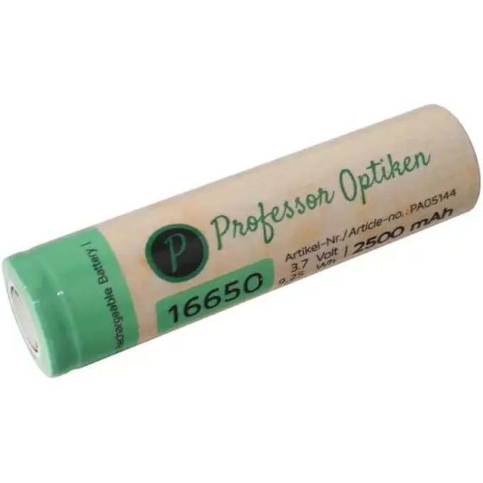 Batterij Professor Optiken Accu Lilo 16650