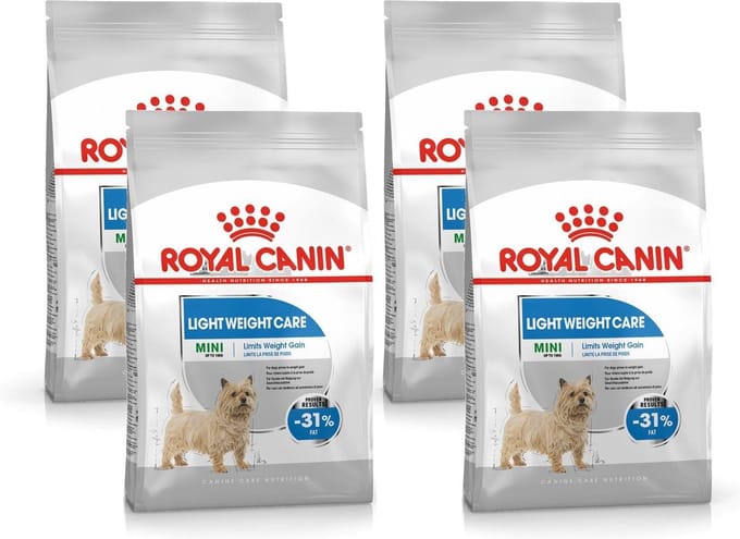 Royal Canin Light Weight Care Mini - Hondenvoer - 4 x 1 kg