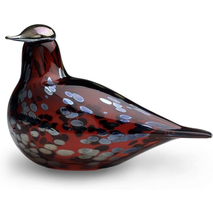 Iittala - Toikka Vogel Roodborstje - cranberry