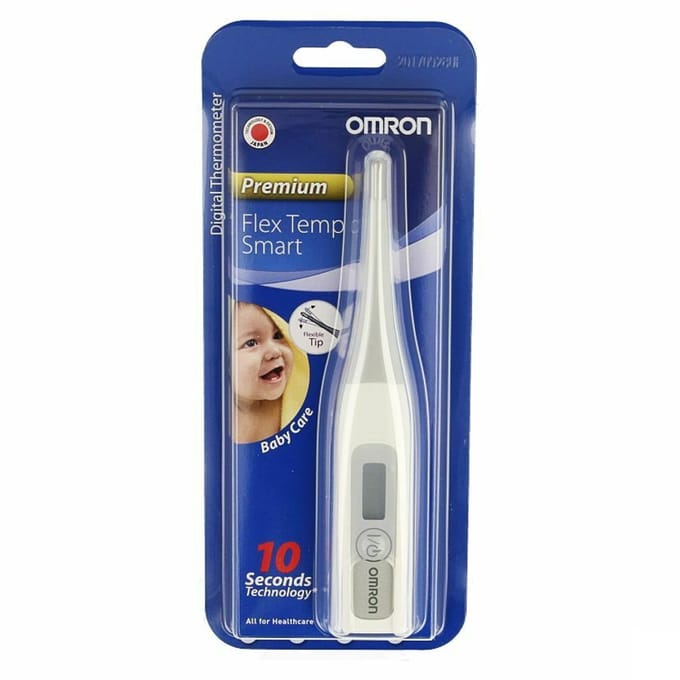 OMRON Eco Flex Temp Smart Koortsthermometer - Digitale Thermometer – Lichaamsthermometer - Temperatuurmeter– Thermometer Lichaam voor Volwassenen, Kinderen en Baby's