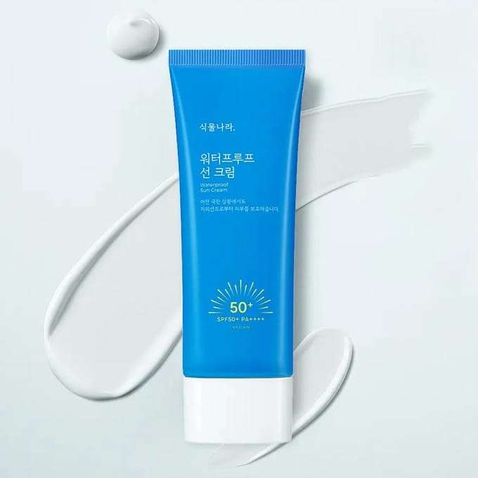 [Shingmulnara] Waterproof Zonnecrème SPF 50+ PA++++ 100ml blue