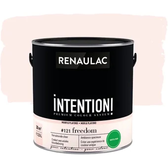 Renaulac Intention Muurverf - Extra Mat - Freedom - 2,5l