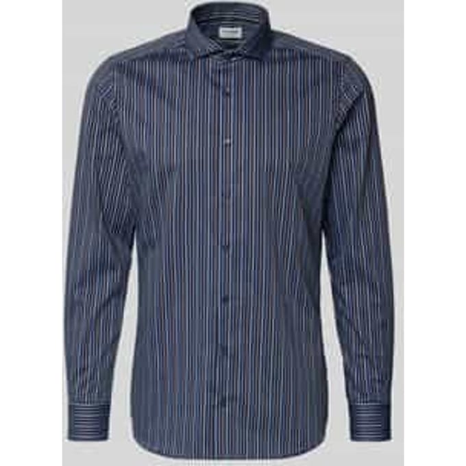 Slim fit zakelijk Hemd met haaikraag
