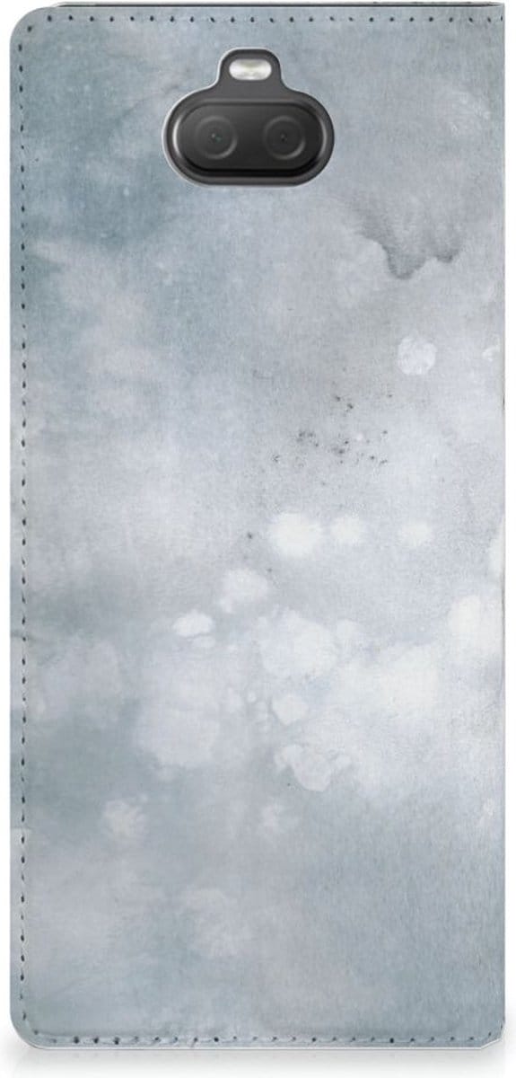Bookcase Sony Xperia 10 Plus Painting Grey