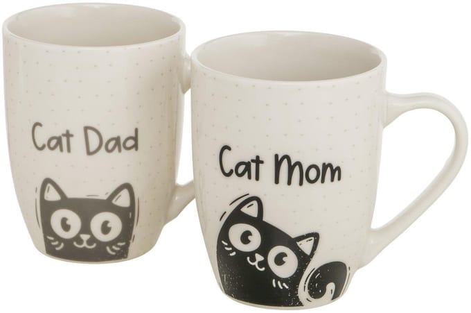 Boltze Home mok kattenmotief 350ml - vaatwasser- en magnetronbestendig.