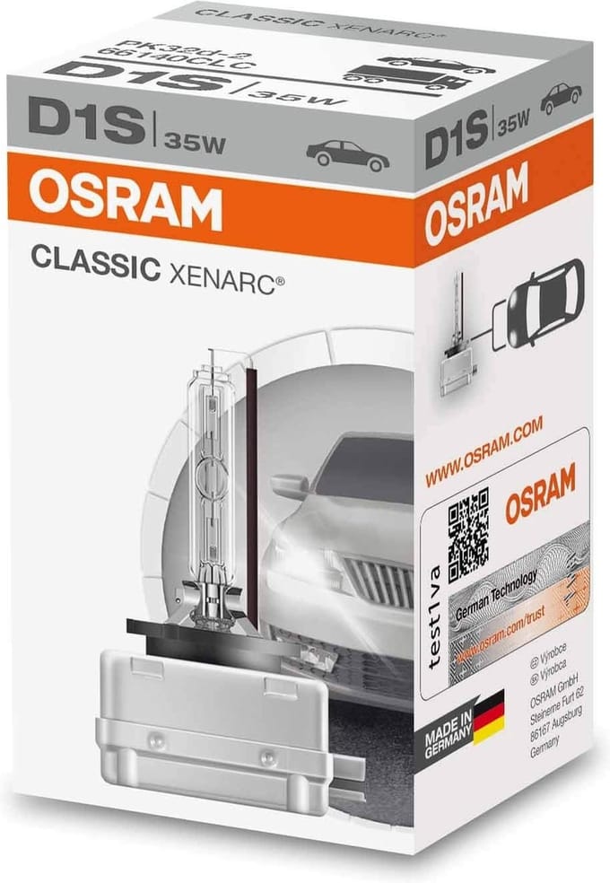 Osram Xenarc Classic D1S Xenon Vervangingslamp