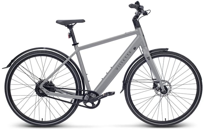 Villette Le Mouvement elektrische stadsfiets automaat 10 Ah Celtic grey