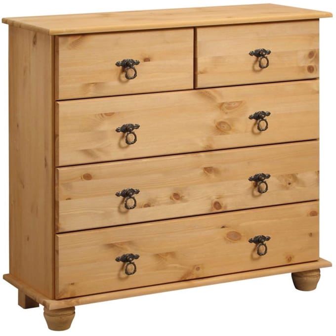 Finca-Commode - 5-deurs - Gebeitst