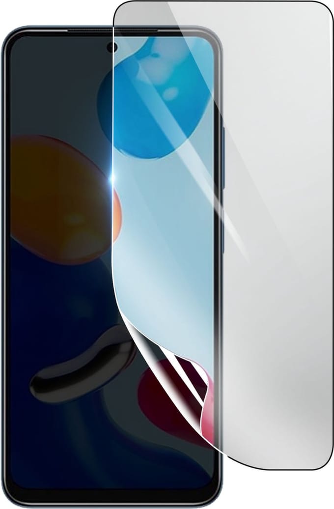 3mk, Geschikt voor Xiaomi Redmi Note 11, Schokbestendige Hydrogel Screenprotector, Transparant