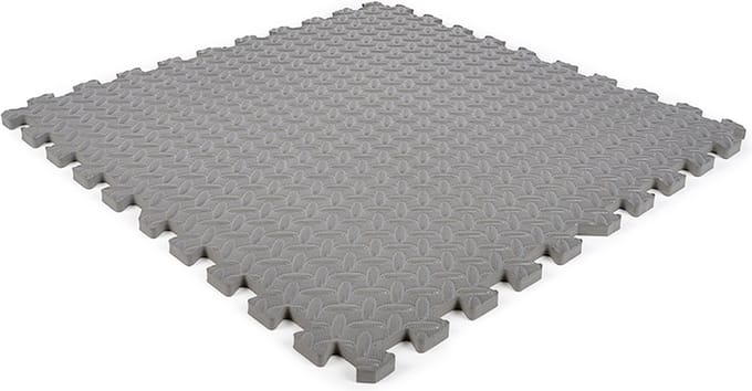 Rubbermagazijn - Eva foam mat - Per 1,45m² - Grijs - Dikte 12mm - Inclusief randstukken - Speelmat