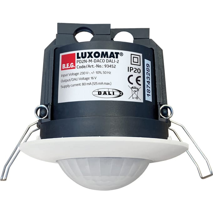 Beg Pd2N-M-Daco Dali-2 Aanwezigheidsdetectie 10M Wit Ip20 - 93452 - E3YNR