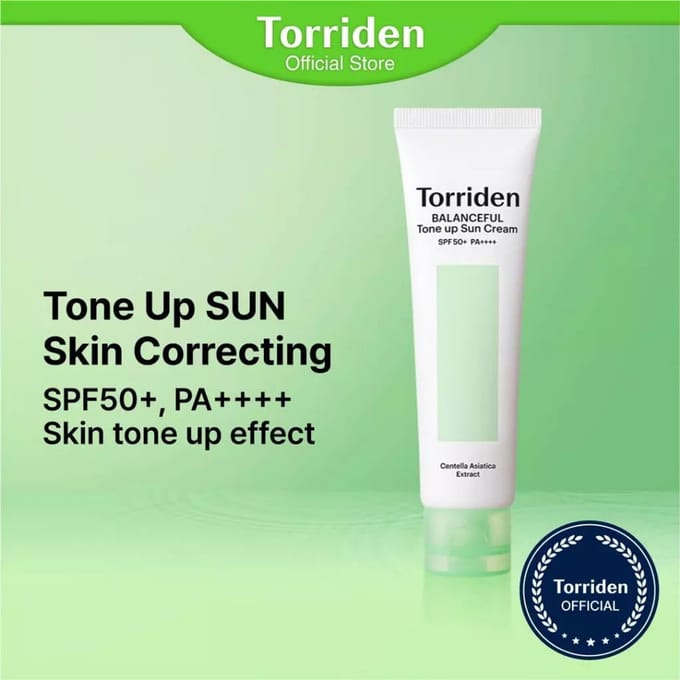 TORRIDEN Crème Solaire Tonifiante Equilibrante SPF50+ 60 ml white