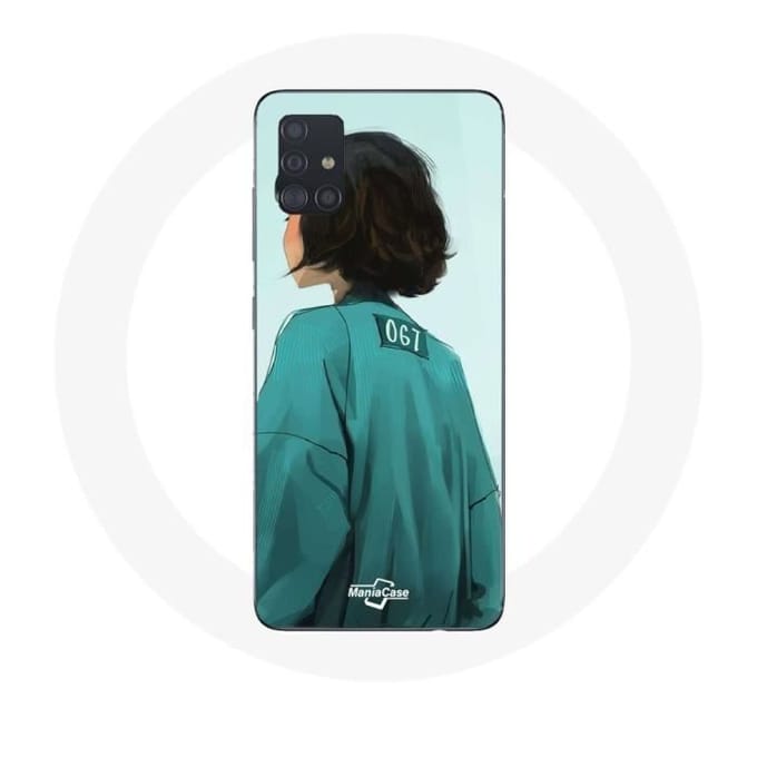 Coque pour samsung galaxy A71 Squid Game Kang Sae Byeok Numéro 067 art
