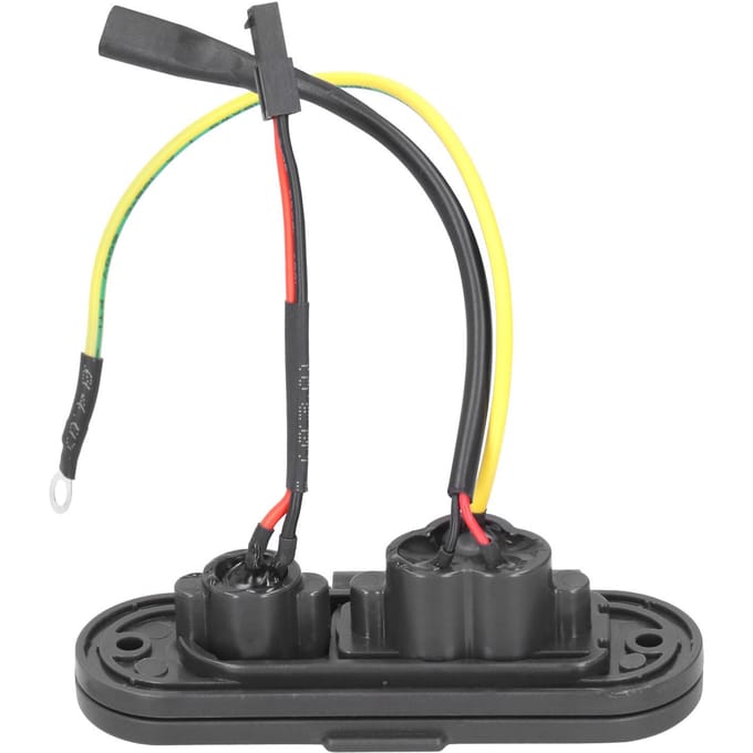 Elektrische Scooter Laadpoort Assemblage Stofplug Vervangingsonderdeel voor Ninebot 9 MAX G30 gray