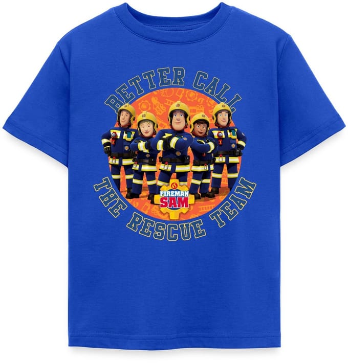 Brandweerman Sam™ Beter Bel De Reddingsbrigade T-Shirt Kinderen