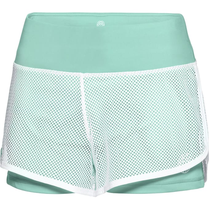 BIDI BADU Efia Tech (2in1) Shorts Dames-Mint,Wit