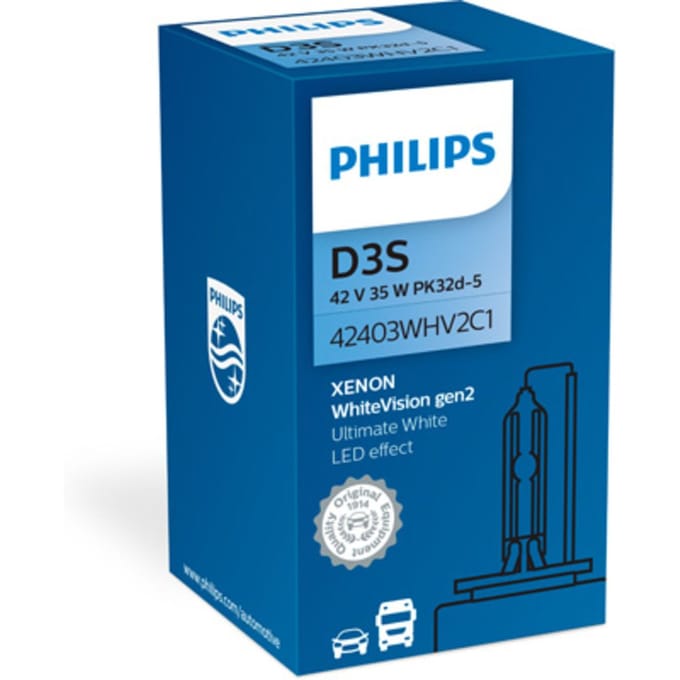 Philips Whitevision Xenon Gen2 D3S - 42403WHV2C1