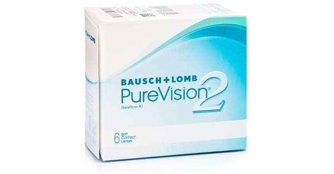 -7,50 PureVision 2 HD - 6 pack - Maandlenzen - Contactlenzen