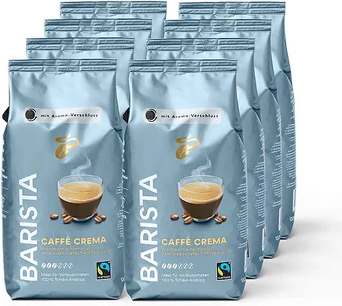 Tchibo - Barista Caffè Crema Bonen - 8x 1 kg