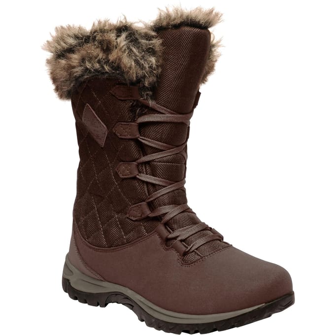 Regatta Great Outdoors Dames/Dames Newley Thermo Laarzen met imitatiebont (Kastanje)