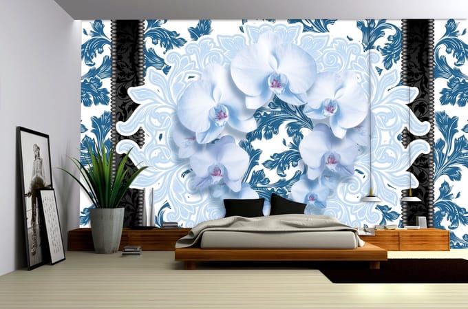 Poster | Blauw | 104 x 70,5 cm