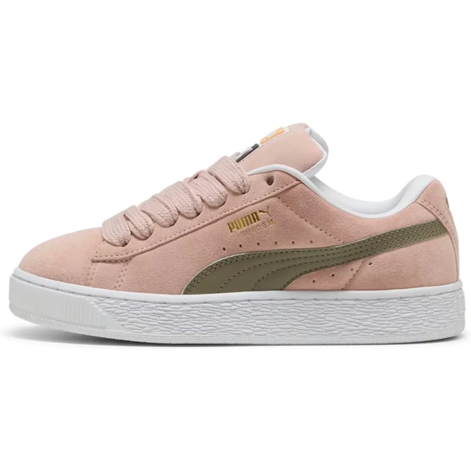 Puma Suede XL Suede Damestrainers Roos/Kwarts