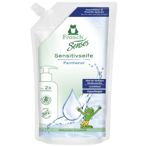 Frosch Senses Sensitive Panthenol Handzeep Navulverpakking – 500 ml