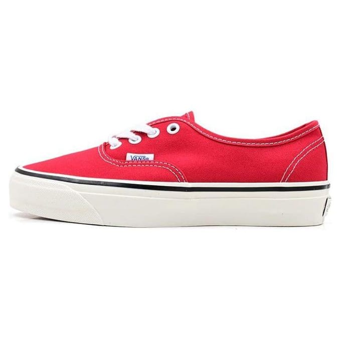 Vans Authentic Reissue 44 LX Racing Red Unisex Sneakers VN000CQABOP 43 red