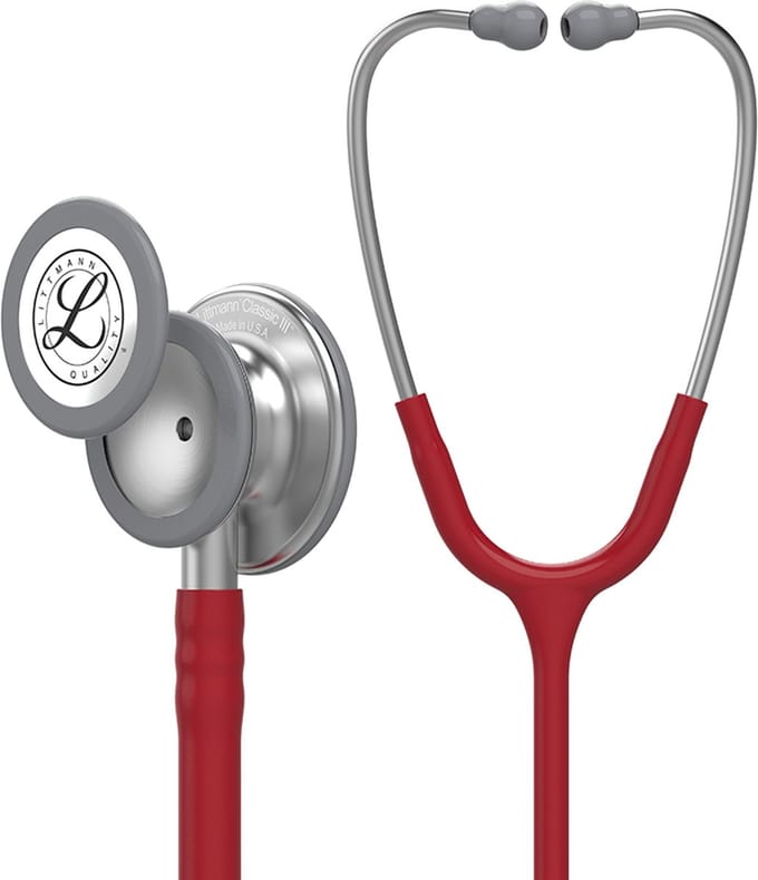 Littmann Classic III Stethoscoop 5627 Bordeaux slang