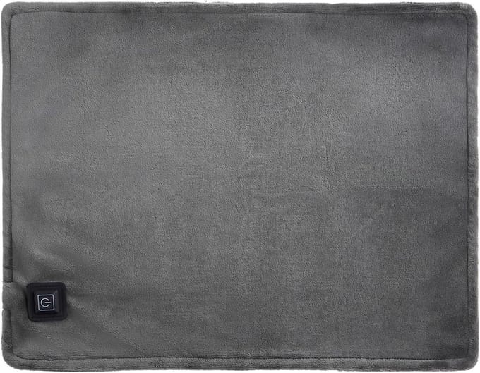 Elektrische Deken - Verwarmingskussen - Ontspanning - Multizone Verwarming - 45 x 35 cm - Grijs