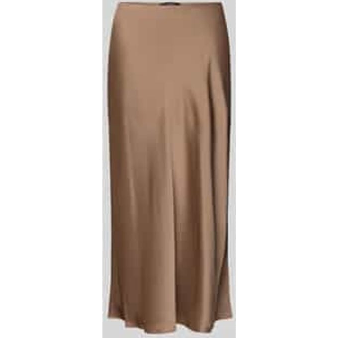 Midirok met plooien, model 'SHARAE'