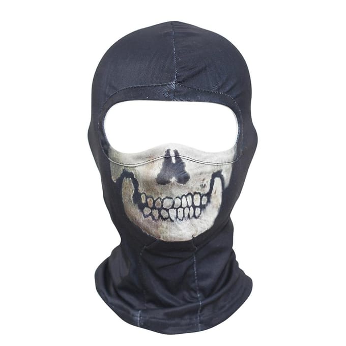 Ghost Simon Riley's Schedelmasker Voor Feest Cosplay gray