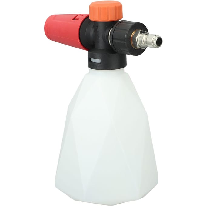 Pulvérisateur de mousse haute pression portable pour voiture, 500 ml, avec connecteur rapide de 6,35 mm, pour le jardin