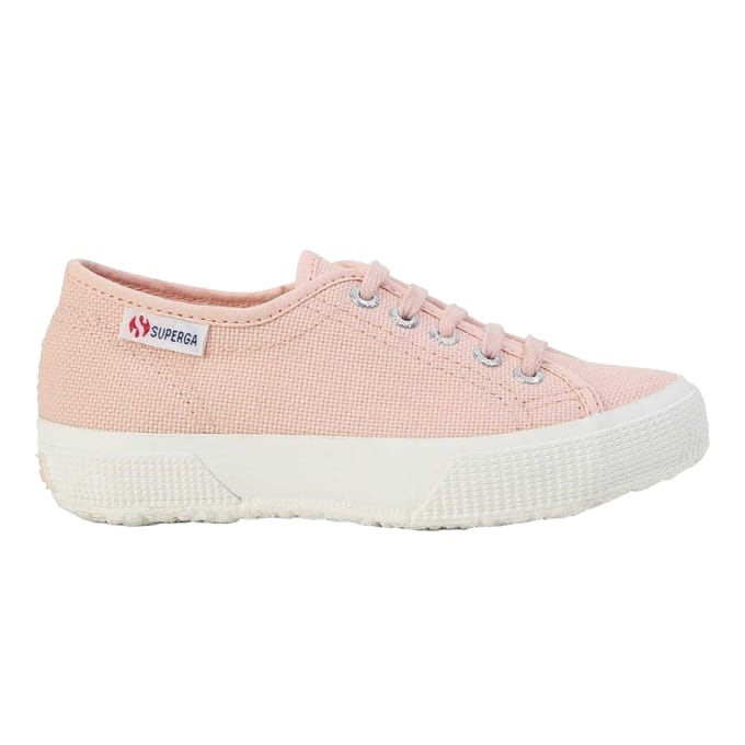 Superga Kindermode Canvas Flatform Trainers (Roze Blush)