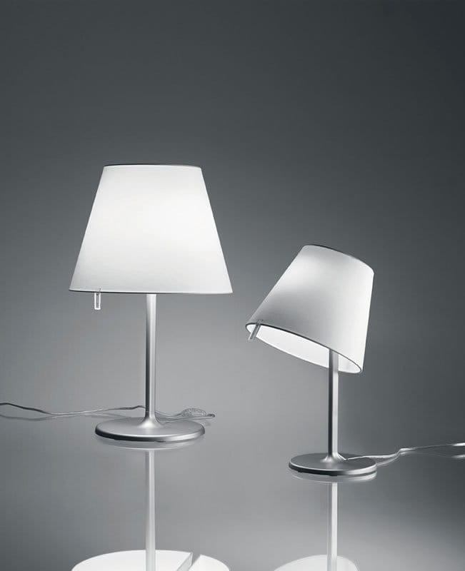 Artemide - Melampo tafellamp - aluminiumgrijs - zilver