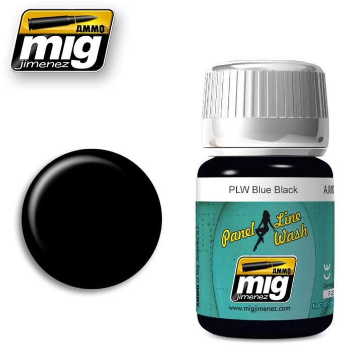 AMMO by Mig Jimenez Modelbouwdecoratie - MIG 1617 PLW Blue Black Effecten potje