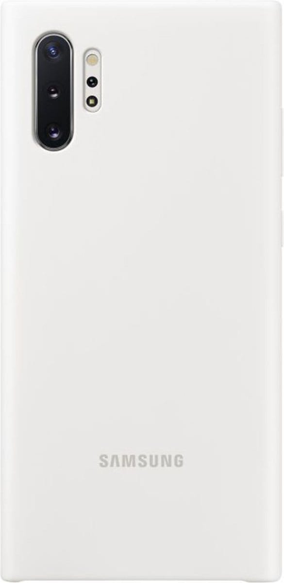 Samsung Silicone Hoesje - Samsung Galaxy Note 10 - Wit
