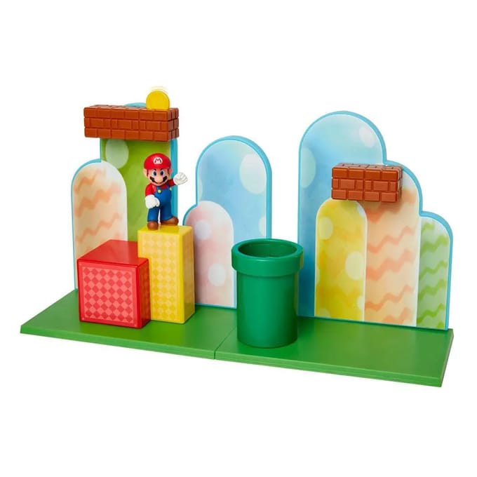 Figurine - Plaine des chênes box set Jakks Pacific World Of Nintendo Super Mario