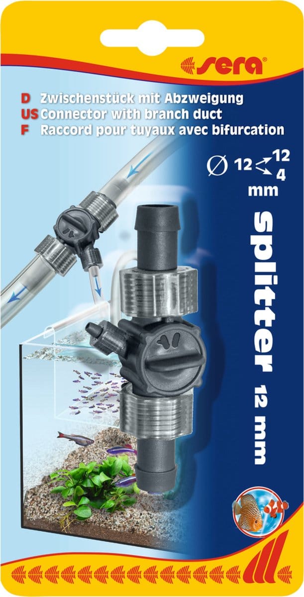 Sera Fitting Met Vertakking Voor 4 Mm Buis | 1