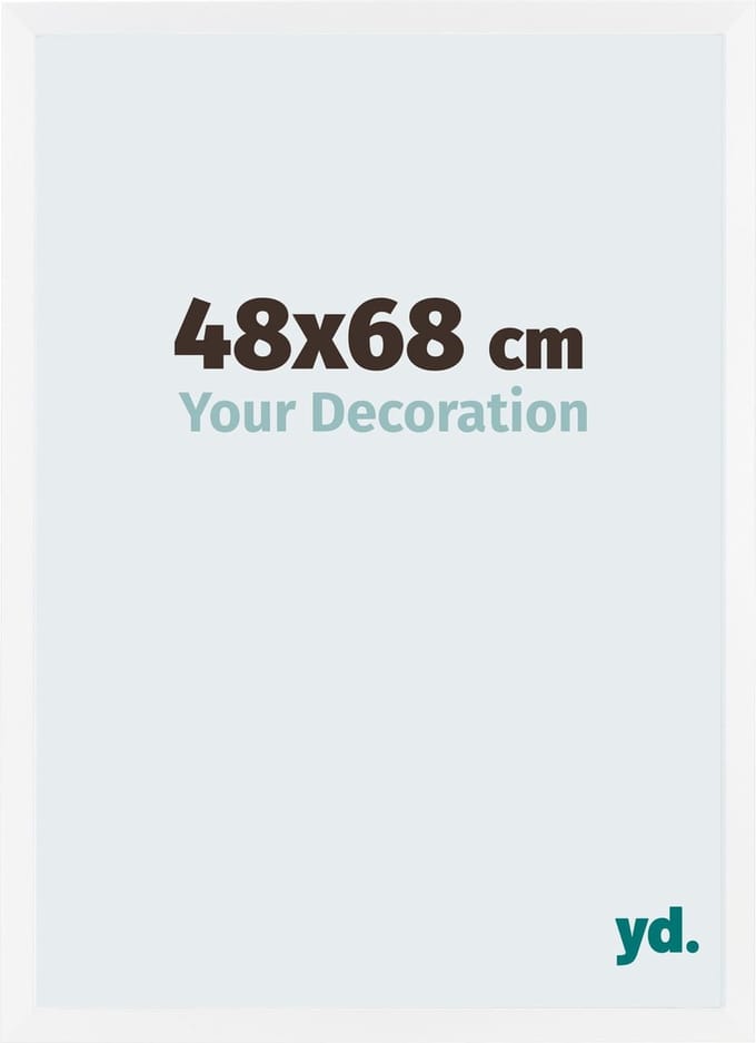 Your Decoration - Fotolijst 48x68 cm - MDF - Wit Mat - Catania