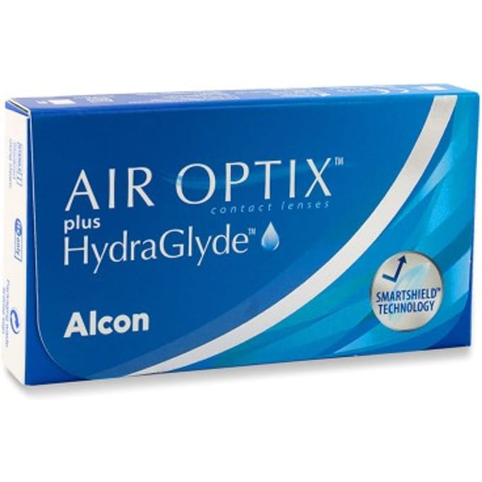 -0.75 - Air Optix® Plus Hydraglyde® - 3 pack - Maandlenzen - BC 8.60 - Contactlenzen