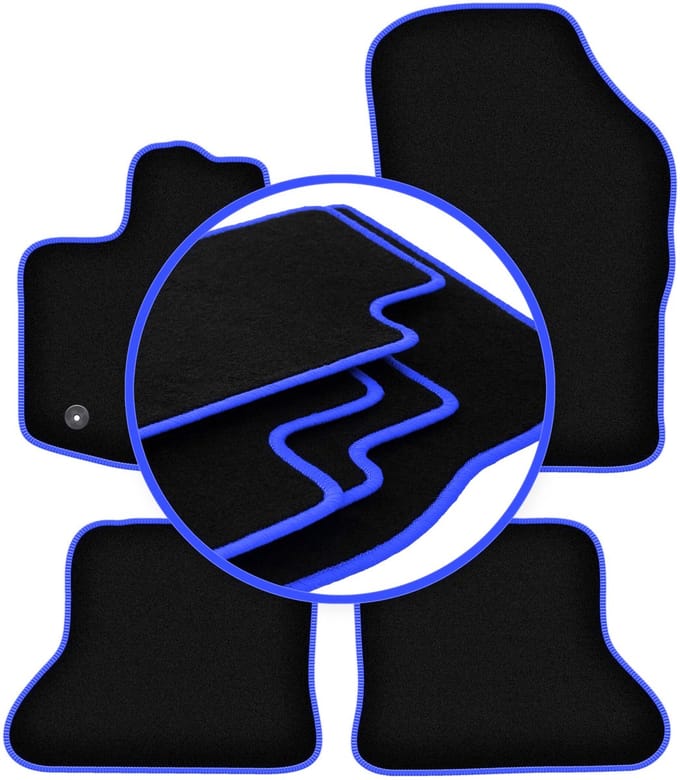 CARLUX-BLAUW automatten voor: Dacia Dokker minivan (2013-)