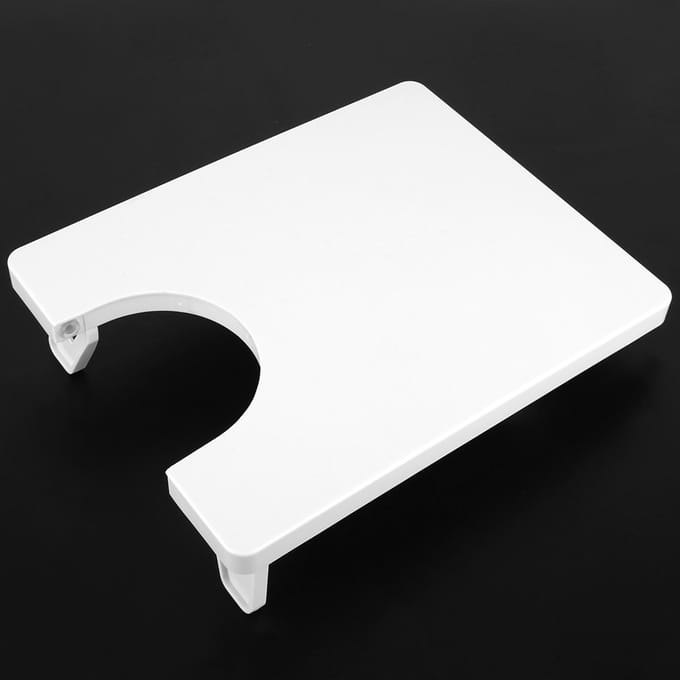 Table d'extension en plastique pour machine à coudre Accessoires d'artisanat DIY ménager white