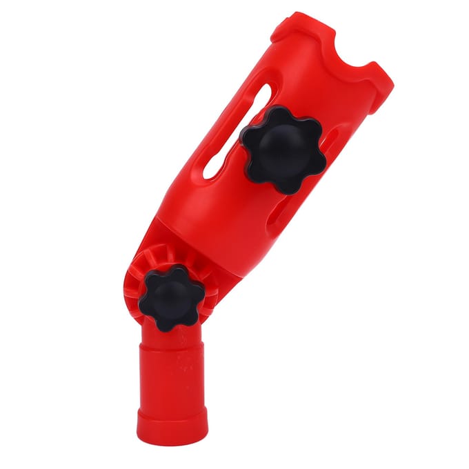 Multi Angle Kwast Verlengstuk Stang Bevestiging Houder Hoge Plafond Roller Schraper black