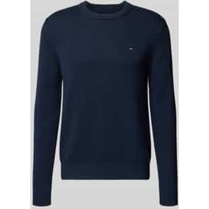 Regular fit pullover van puur katoen